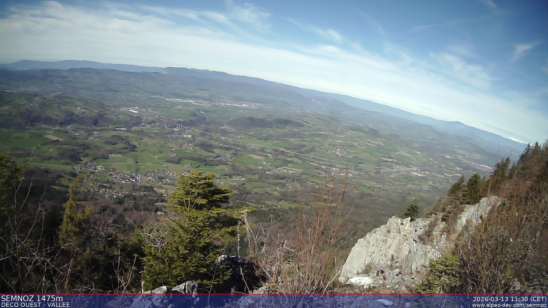 Image webcam 10 minutes - Orientation Vallée